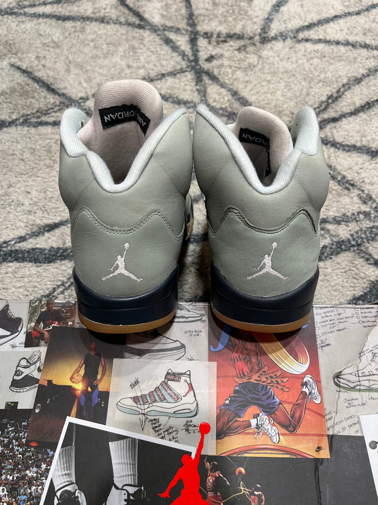 Air Jordan 5 Jade