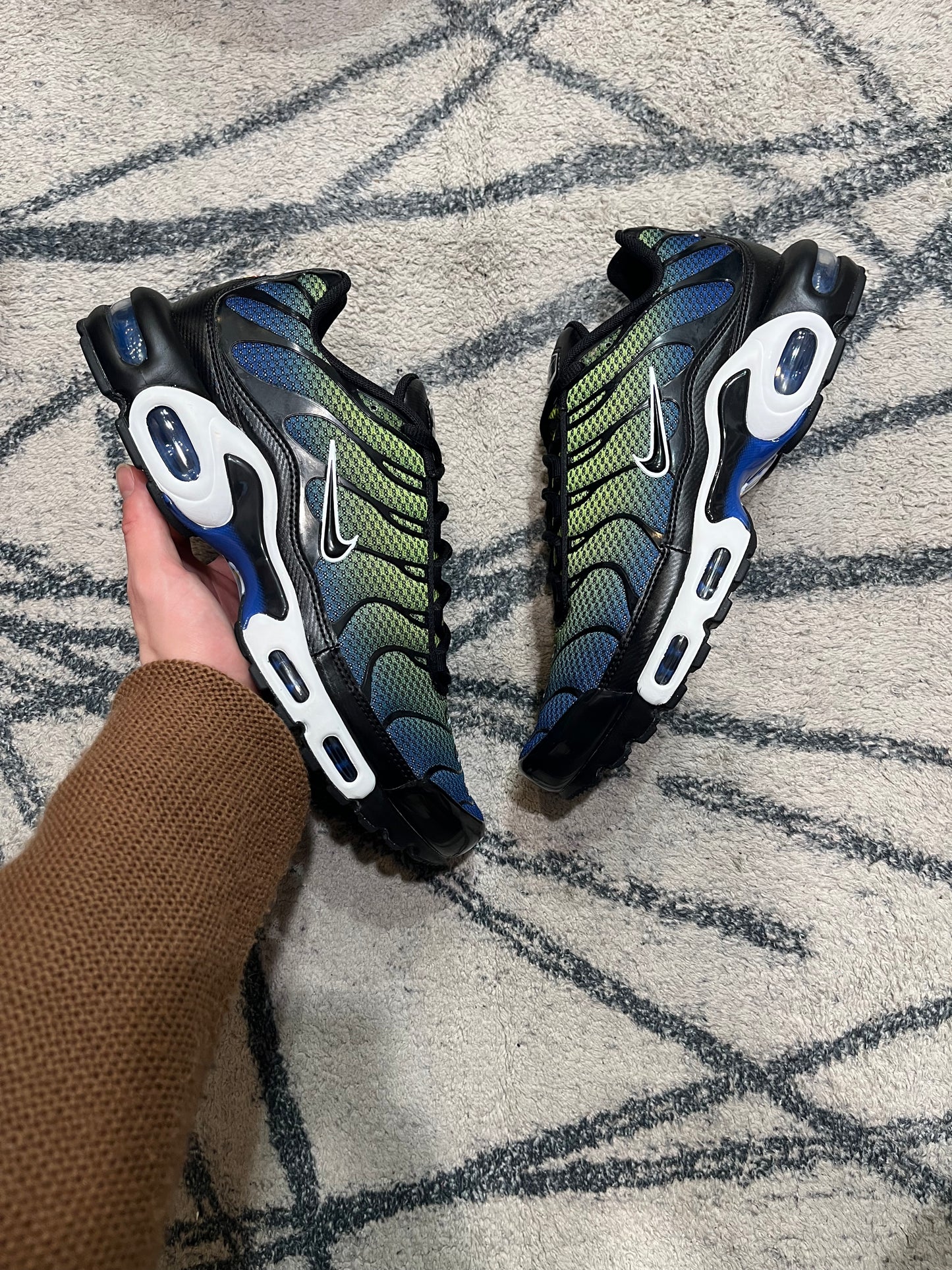 Nike Air Max Plus Blue Metallic Silver