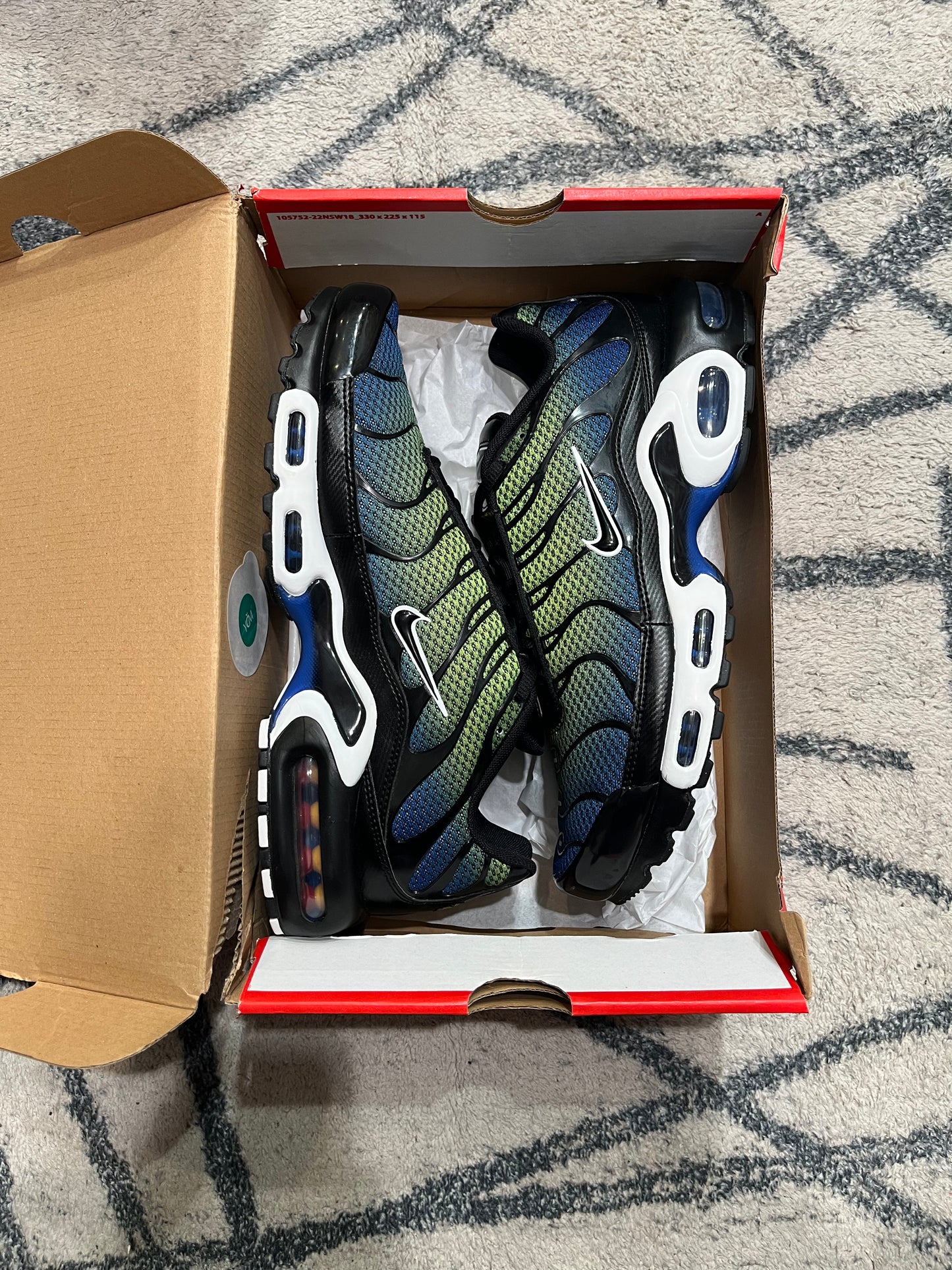 Nike Air Max Plus Blue Metallic Silver