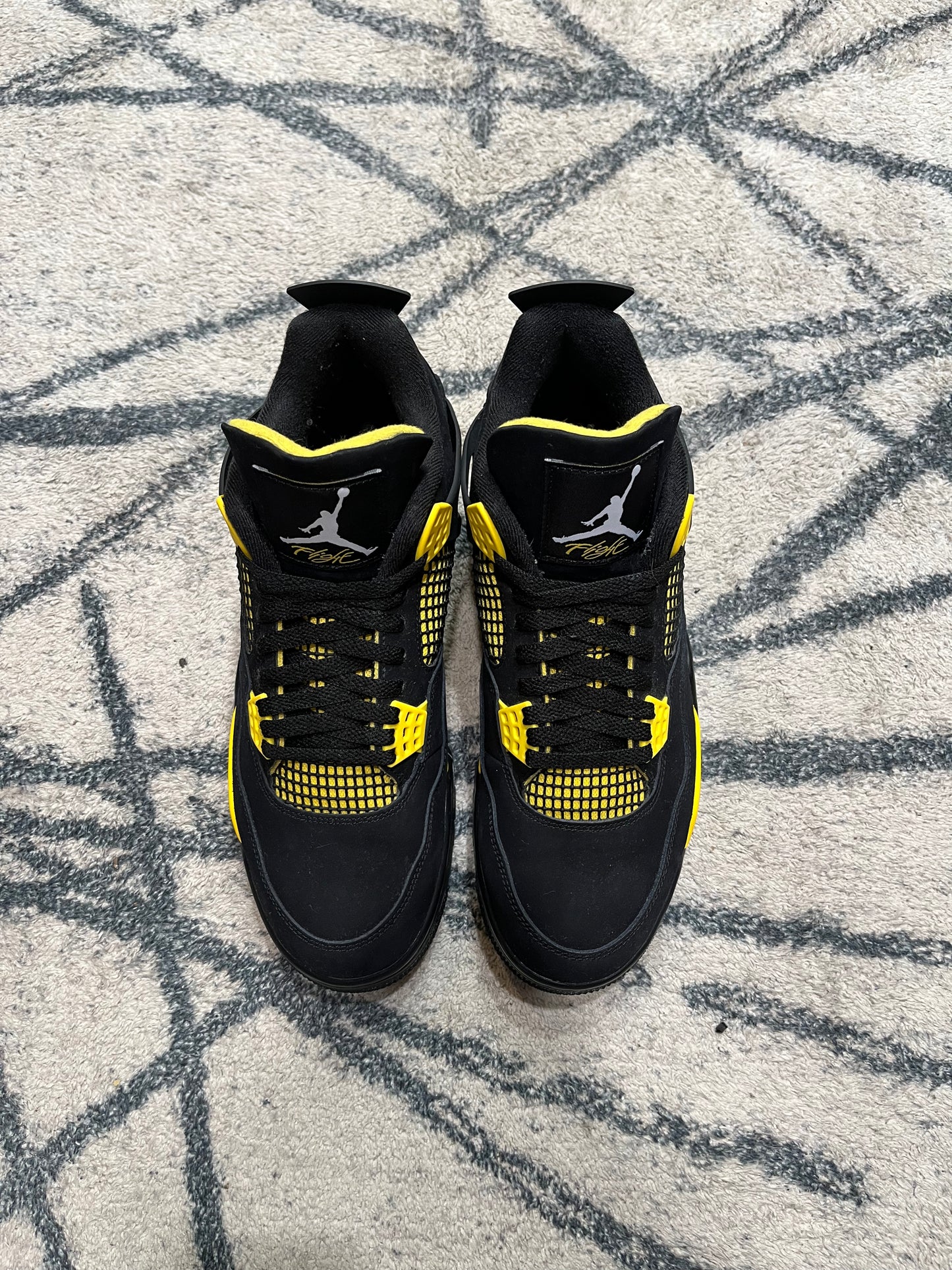 Air Jordan 4 Yellow Thunder