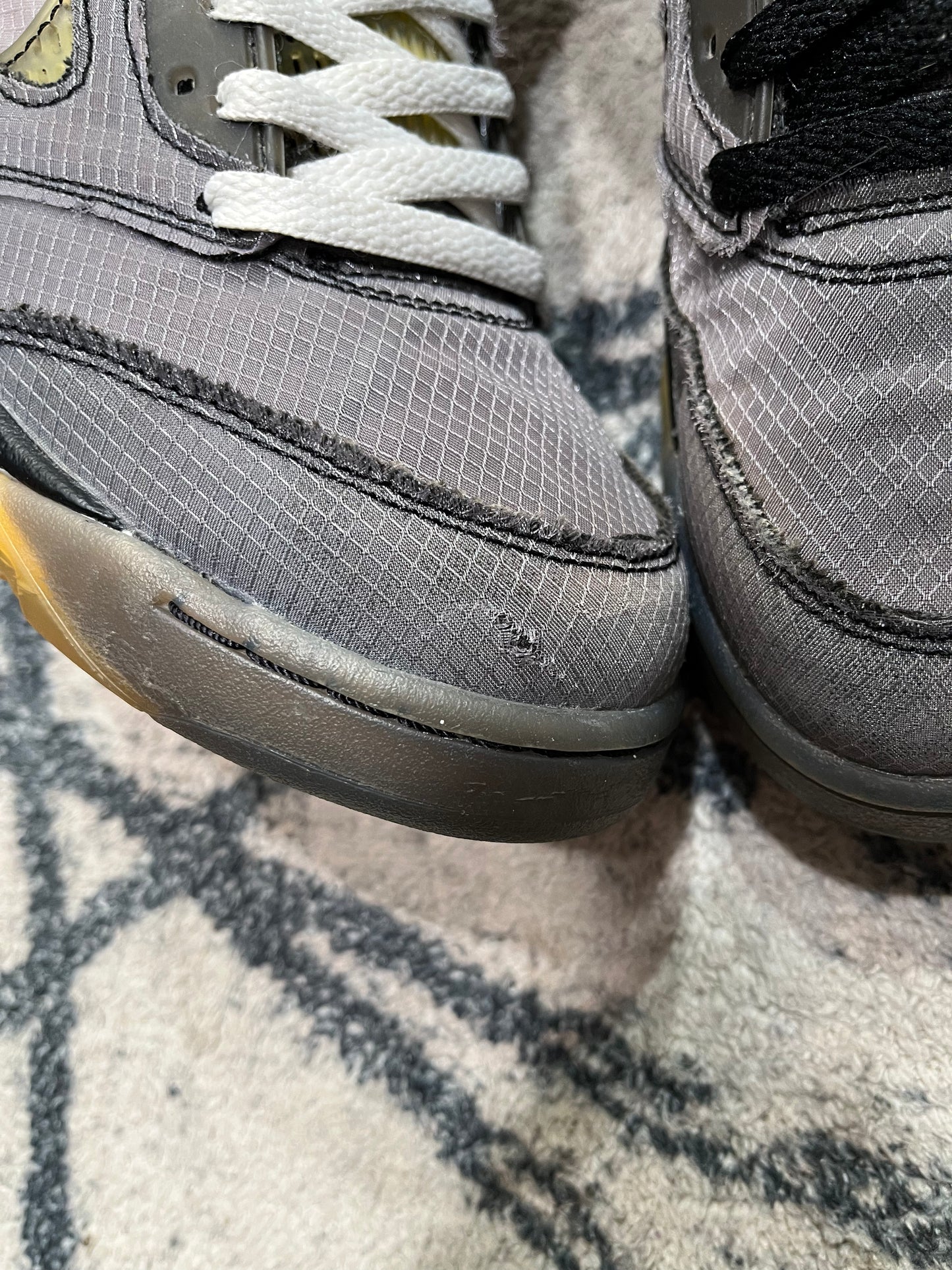 Air Jordan 5 Off White Muslin