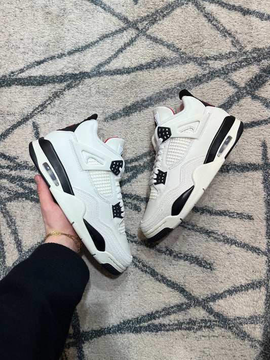 Air Jordan 4 Sail Black Flight Club