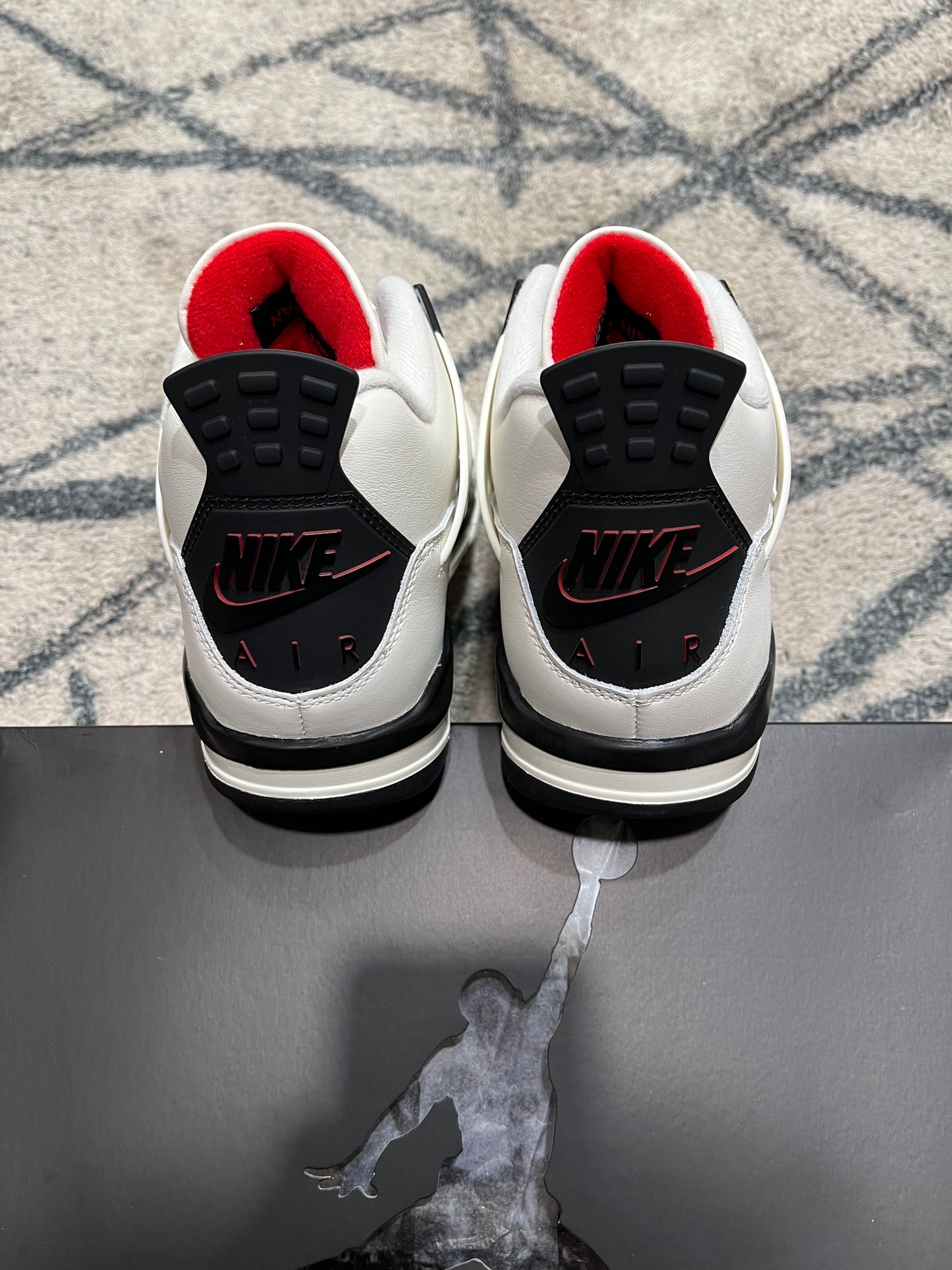 Air Jordan 4 Sail Black Flight Club