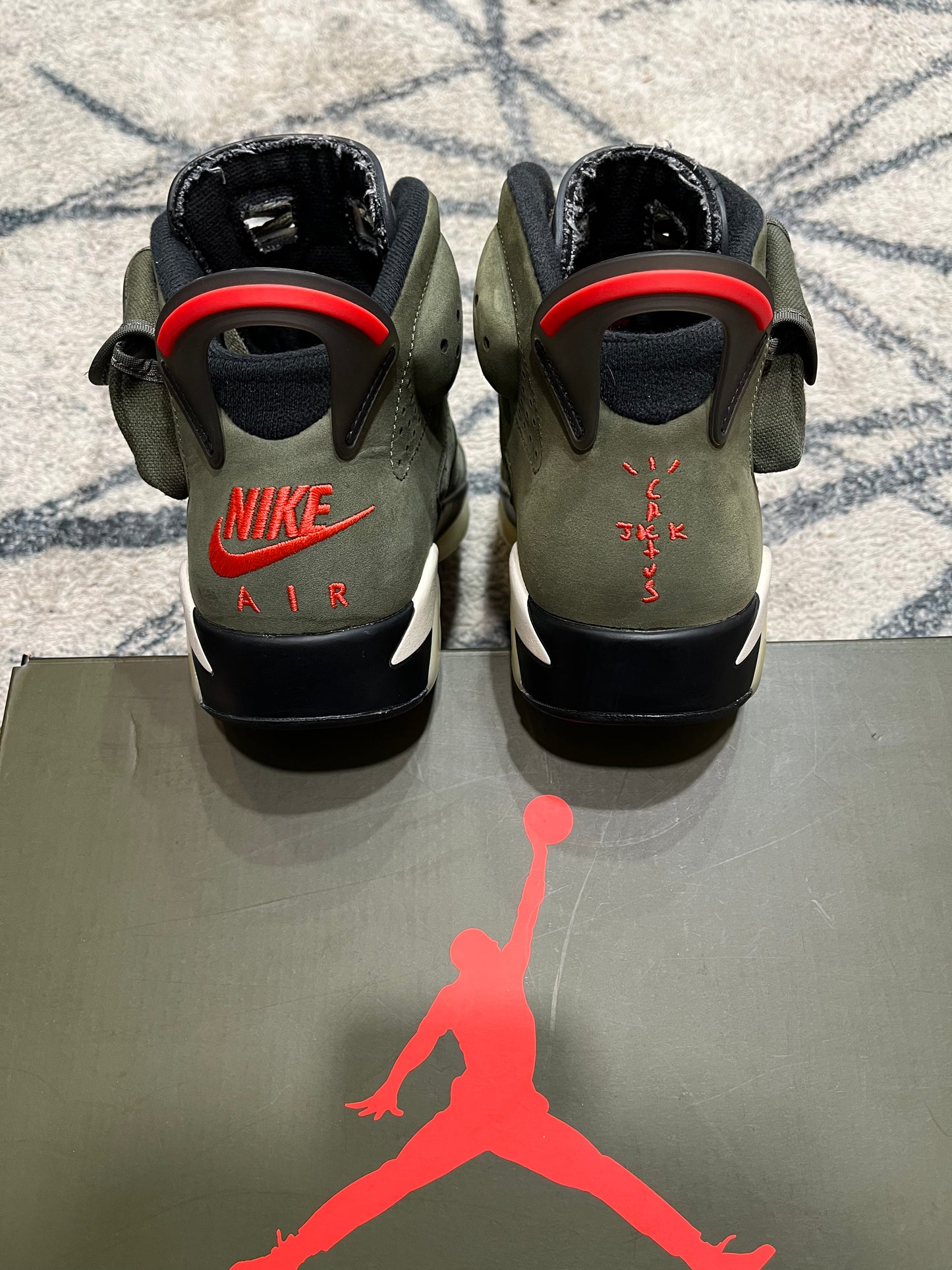Air Jordan 6 Travis Scott Khaki