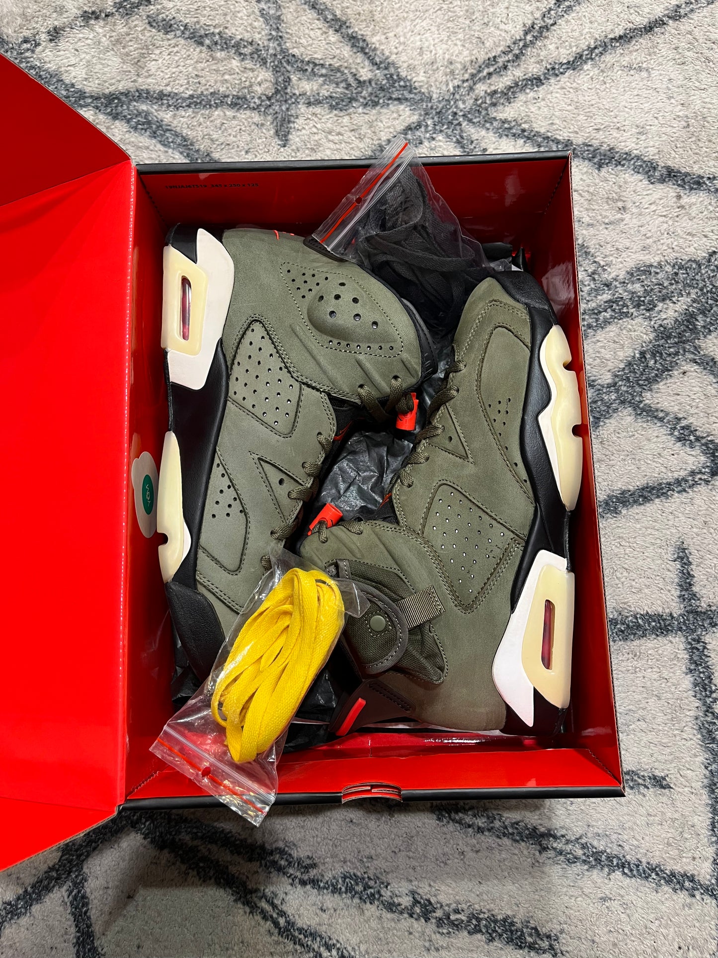 Air Jordan 6 Travis Scott Khaki