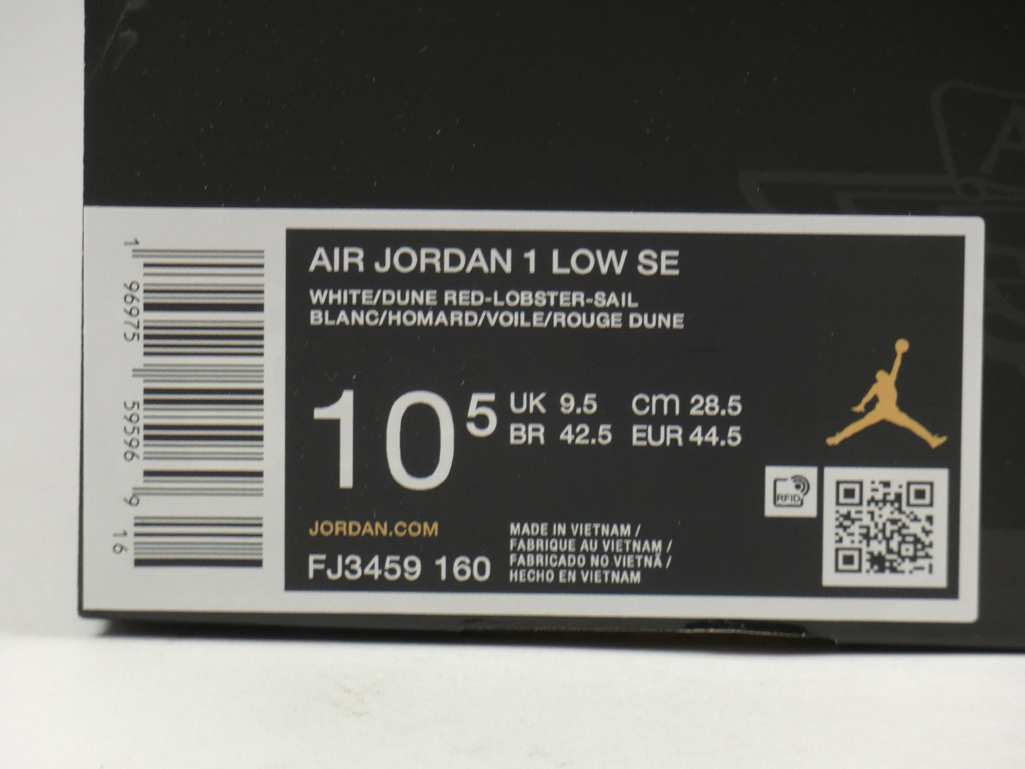 Air Jordan 1 Low Dune Red