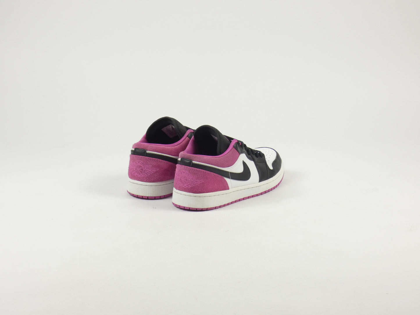 Air Jordan 1 Low Black Active Fuchsia